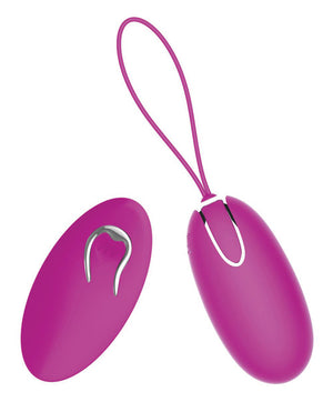 Pretty Love Pretty Love Joyce Vibrating Egg w/Remote Control - Fuchsia