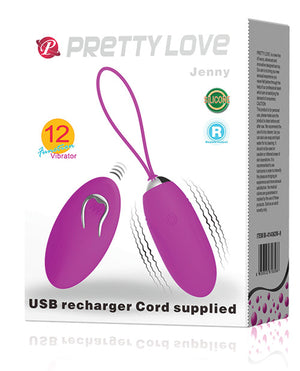Pretty Love Pretty Love Jenny Remote Control Bullet Vibe - Fuchsia
