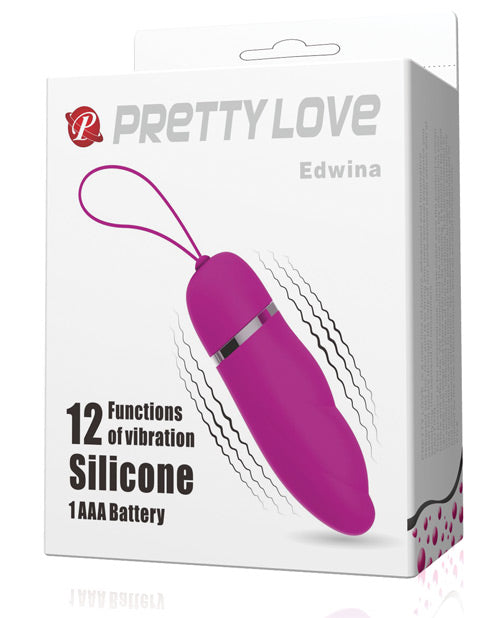 Pretty Love Pretty Love Edwina Vibrating Egg - Fuchsia
