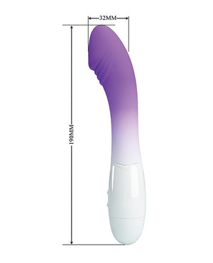 Pretty Love Pretty Love Elemental G-Spot Realistic Vibrator - Purple Ombre - Image 5