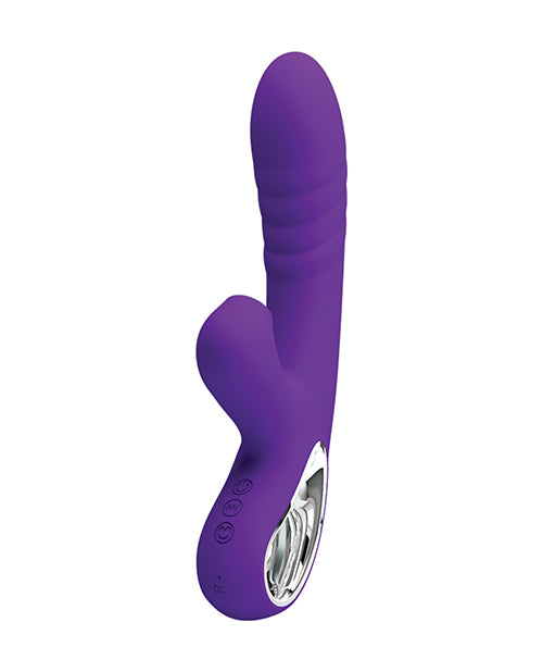 Pretty Love Pretty Love Jersey Sucking &amp; Vibrating Rabbit - Purple