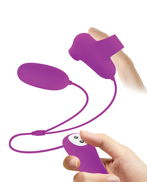 Pretty Love Pretty Love Suction &amp; Vibro Bullets - Fuchsia - Image 5