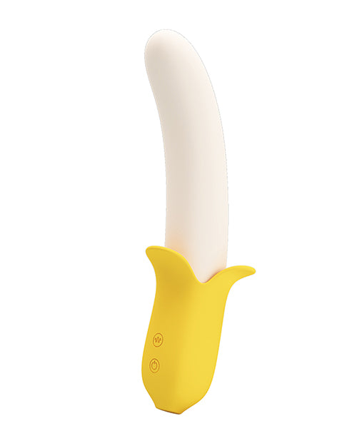 Pretty Love Pretty Love Banana Geek Thrusting Vibrator - Yellow - Image 2