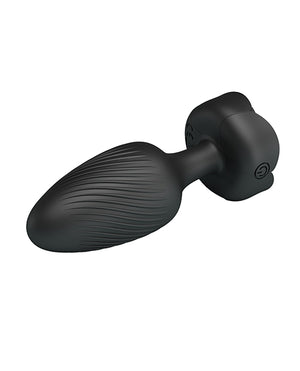 Pretty Love Pretty Love Varian Large Butt Plug w/Multi Color Bottom Light - Black - Image 3