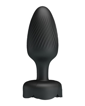 Pretty Love Pretty Love Osborn Medium Butt Plug w/Multi Color Bottom Light - Black - Image 2