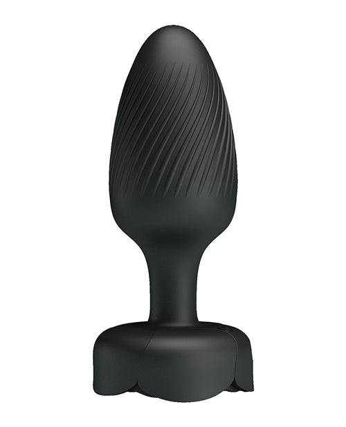 Pretty Love Pretty Love Osborn Medium Butt Plug w/Multi Color Bottom Light - Black - Image 2
