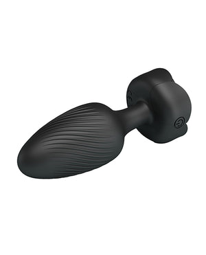 Pretty Love Pretty Love Osborn Medium Butt Plug w/Multi Color Bottom Light - Black - Image 3
