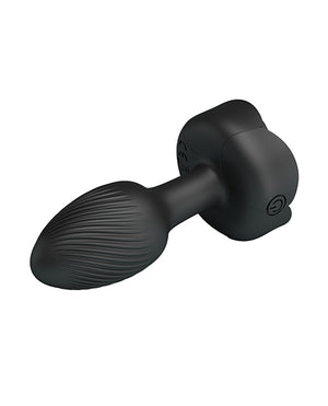Pretty Love Pretty Love Olman Small Butt Plug w/Multi Color Bottom Light - Black - Image 3