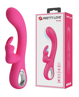 Pretty And Pink Pretty Love Novak Handle Rabbit w/Bunny - Pink