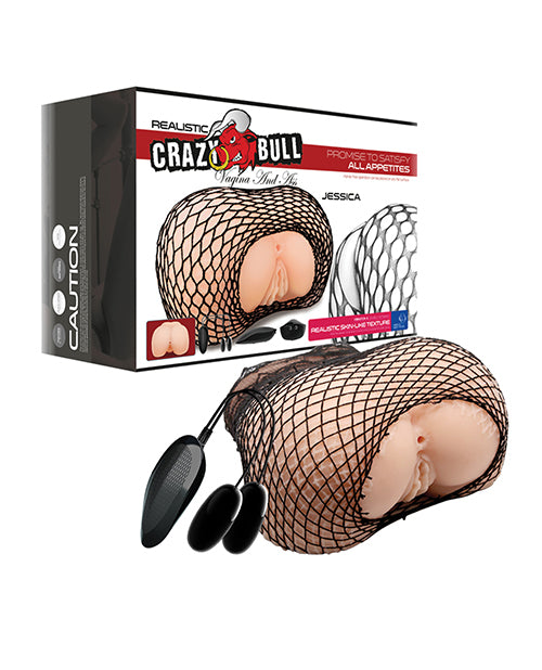 Crazy Bull Crazy Bull Anal &amp; Vagina Masturbator - Ivory