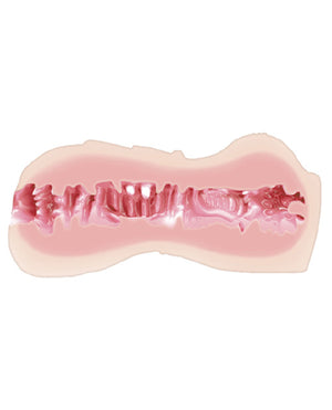 Crazy Bull No Lube Vagina Masturbator Sleeve - Ivory - Image 4