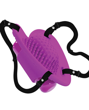 Pretty Love Pretty Love Heartbeat Strap On Clitoral Massager - Fuchsia - Image 3
