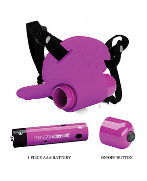 Pretty Love Pretty Love Heartbeat Strap On Clitoral Massager - Fuchsia - Image 5