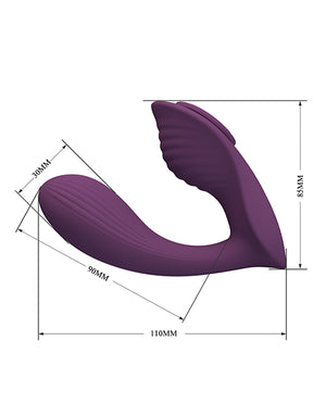 Pretty Love Pretty Love Franz Magnetic App-Controlled Panty Vibe - Purple - Image 5