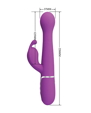 Pretty Love Twinkled Tenderness Dejon Thrusting Rabbit - Fuchsia - Image 5