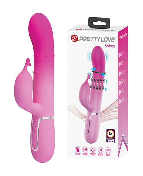 Pretty Love Pretty Love Shima Vertical &amp; Horizontal Beads Rabbit - Pink