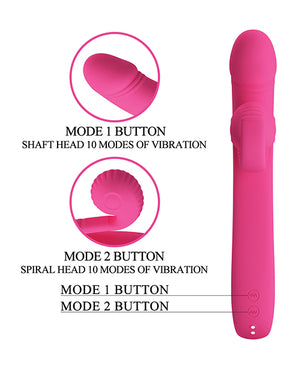 Pretty Love Pretty Love Romance Beau Snail Rabbit - Hot Pink - Image 3