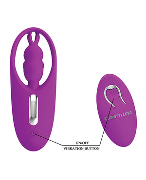 Pretty Love Pretty Love Wild Rabbit Panty Vibe w/Free Panty - Fuchsia