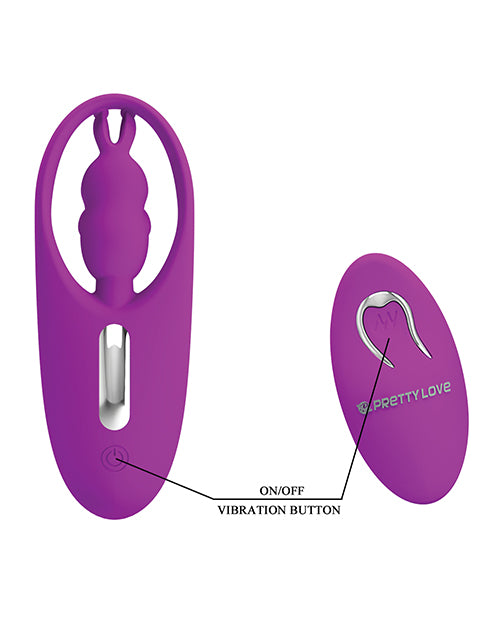 Pretty Love Pretty Love Wild Rabbit Panty Vibe w/Free Panty - Fuchsia