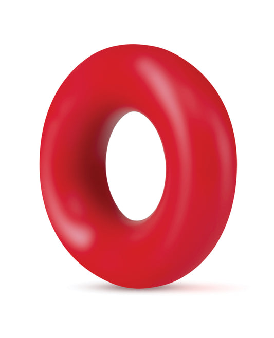 Stay Hard Blush Stay Hard Donut Rings - Red Pack of 2 - Image 2