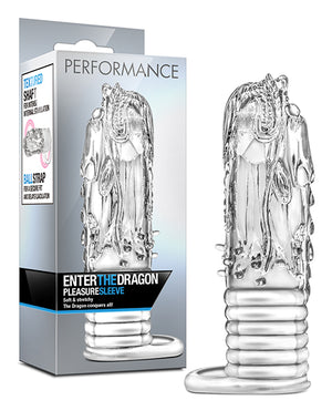 Performance Blush Performance Enter the Dragon Penis Sleeve - Clear