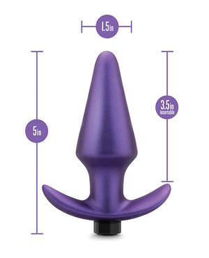 Anal Adventures Blush Anal Adventures Matrix Interstellar Plug - Astro Violet - Image 4