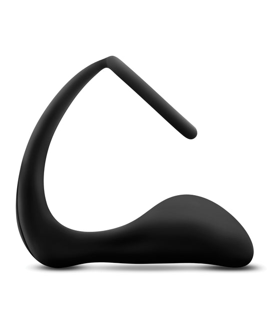 Anal Adventures Blush Anal Adventures Cock Ring Plug - Black