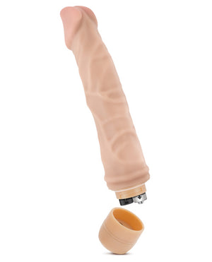 Dr. Skin Blush Dr. Skin Vibe 9" Dong #6 - Beige - Image 3