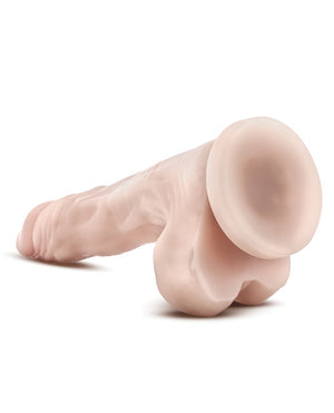 Dr. Skin Blush Dr. Skin Stud Muffin 8.5" Dong w/Suction Cup - Beige - Image 5