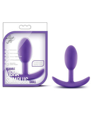 Luxe Blush Luxe Wearable Vibra Slim Plug Small - Purple - Image 2