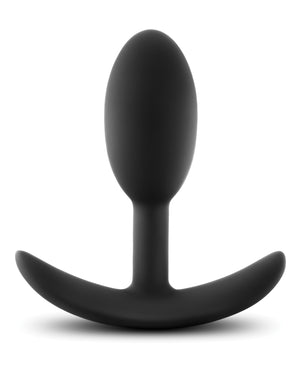 Luxe Blush Luxe Wearable Vibra Slim Plug Small - Black - Image 5