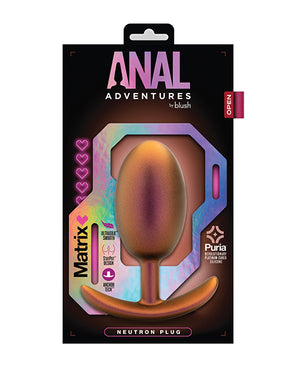 Anal Adventures Blush Anal Adventures Matrix Neutron Plug - Copper - Image 5