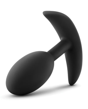 Luxe Blush Luxe Wearable Vibra Slim Plug Medium - Black