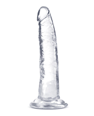 B Yours Plus Blush B Yours Plus 7" Lust n' Thrust Dildo - Clear - Image 3