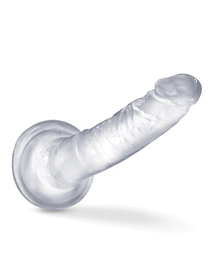 B Yours Plus Blush B Yours Plus 7" Lust n' Thrust Dildo - Clear - Image 4