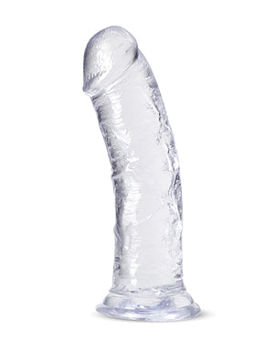 B Yours Plus Blush B Yours Plus 8" Roar n Ride Dildo - Clear - Image 2