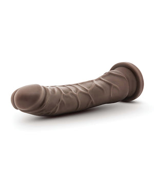 Dr. Skin Blush Dr. Skin Plus 9" Posable Dildo - Chocolate - Image 3