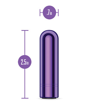 Kool Vibes Blush Kool Vibes Mini Rechargeable Bullet - Grape - Image 5