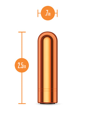 Kool Vibes Blush Kool Vibes Mini Rechargeable Bullet - Tangerine - Image 4
