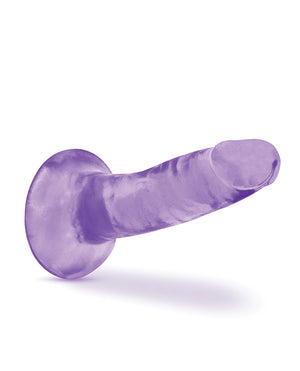 B Yours Plus Blush B Yours Plus 5" Hard n' Happy Dildo - Purple - Image 3