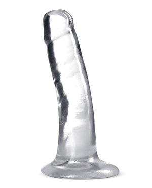 B Yours Plus Blush B Yours Plus 5" Hard n' Happy Dildo - Clear - Image 2
