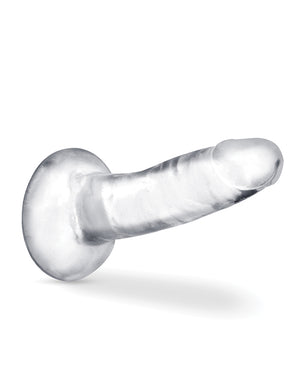 B Yours Plus Blush B Yours Plus 5" Hard n' Happy Dildo - Clear - Image 3