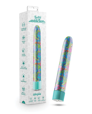 Limited Addiction Blush Limited Addiction Utopia 7" Rechargeable Vibe - Aqua - Image 3