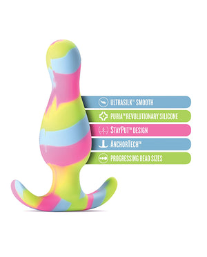 Avant Blush Avant Kaleido Silicone Plug - Lime - Image 4