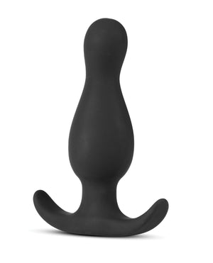 Anal Adventures Blush Anal Adventures Curve Plug - Black - Image 4