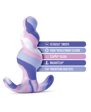 Avant Blush Avant Twilight Silicone Plug - Blue - Image 5