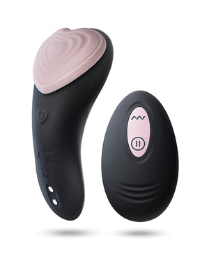 Temptasia Blush Temptasia Heartbeat Panty Vibe w/Remote - Pink &amp; black - Image 2