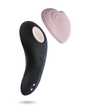 Temptasia Blush Temptasia Heartbeat Panty Vibe w/Remote - Pink &amp; black - Image 3