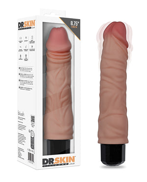 Dr. Skin Blush Dr. Skin Dr. Hunt 8.75" Vibrating Dildo - Beige