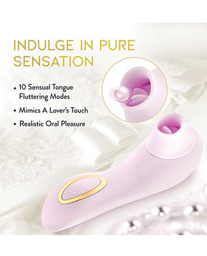 Delice Blush Delice Fleur Suction Vibe - Barely Purple - Image 5